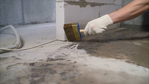 SJ Waterproofing Pros Waterproofing coverage map for Winona Lake, IN and surrounding area